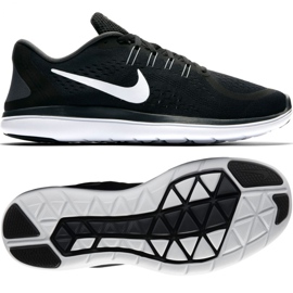 Chaussures de course Nike Flex 2017 Rn M 898457-001 noir
