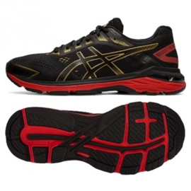 Chaussures de course Asics GT-2000 7 M 1011A262-001 noir