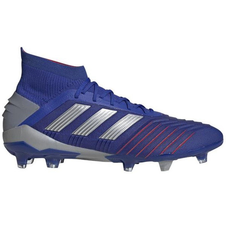 Chaussures de foot Adidas Predator 19.1 Fg M BB9079 multicolore bleu Chaussures de foot Adidas Predator 19.1 Fg M BB9079 multicolore bleu