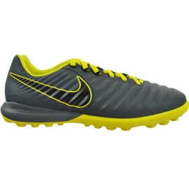 Chaussure de football Nike Tiempo Lunar Legend X 7 Pro Tf M AH7249-070 noir gris