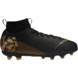 Chaussures de football Nike Mercurial Superfly 6 Club Mg Jr AH7339-077 multicolore noir