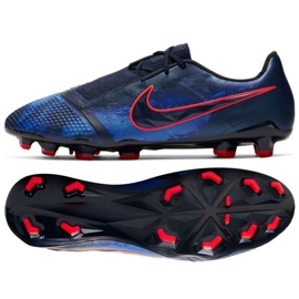 Chaussures de football Nike Phantom Venom Elite Fg M AO7540-440 bleu marin bleu marin