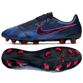 Chaussures de football Nike Phantom Venom Elite Fg M AO7540-440 bleu marine bleu marine