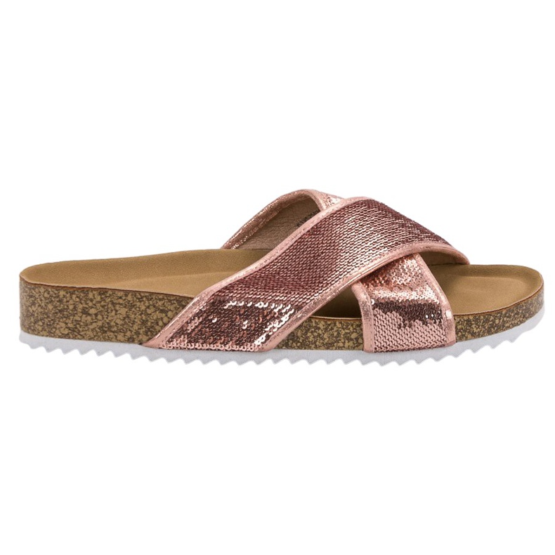 Kylie Chaussons Roses À Paillettes