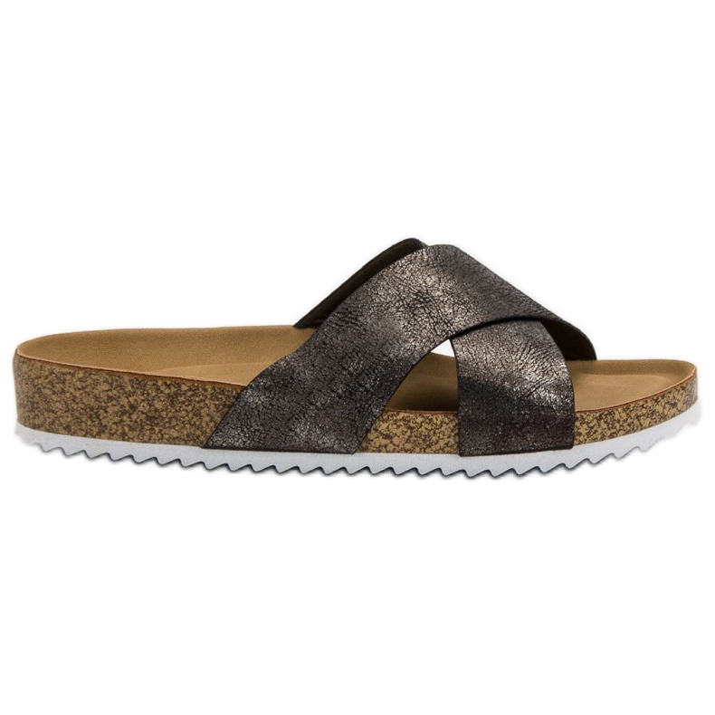 Kylie Chaussons Gris Confortables