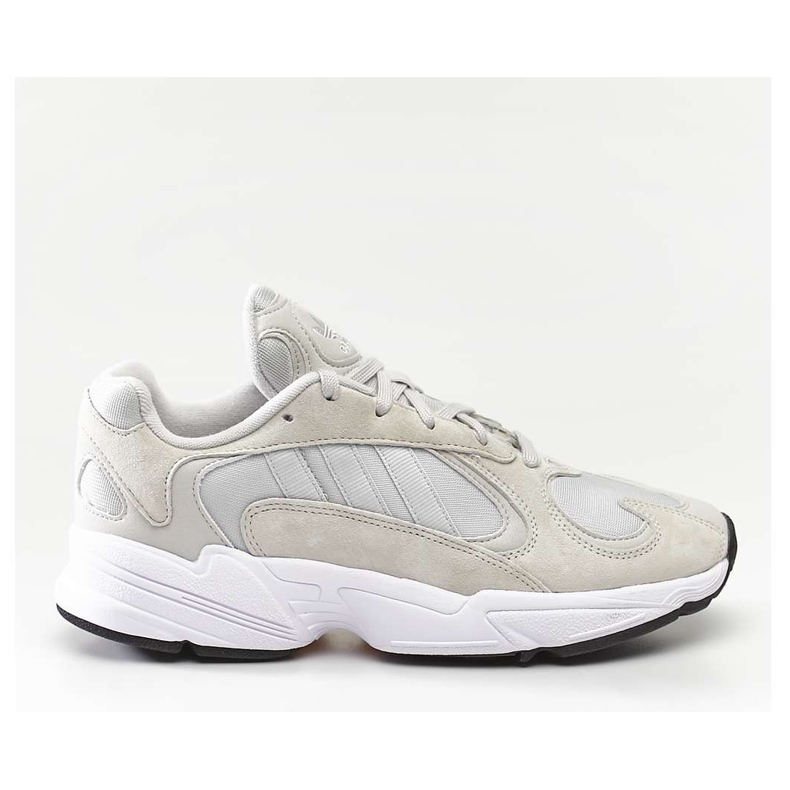 Adidas Yung 1 Gris Un Gris Un Chaussures Blanc