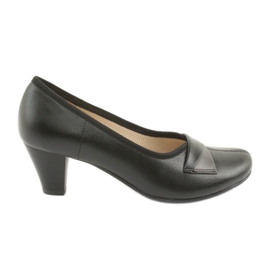 Gregors Pumps en cuir féminin 570 noir