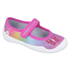 Chaussures enfant Befado 114X335 multicolore rose