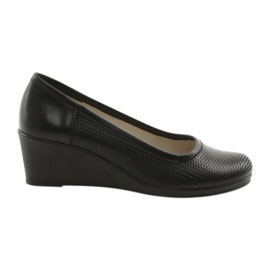 Chaussures pour femmes compensées Gregors 763 noir le noir Chaussures pour femmes compensées Gregors 763 noir le noir