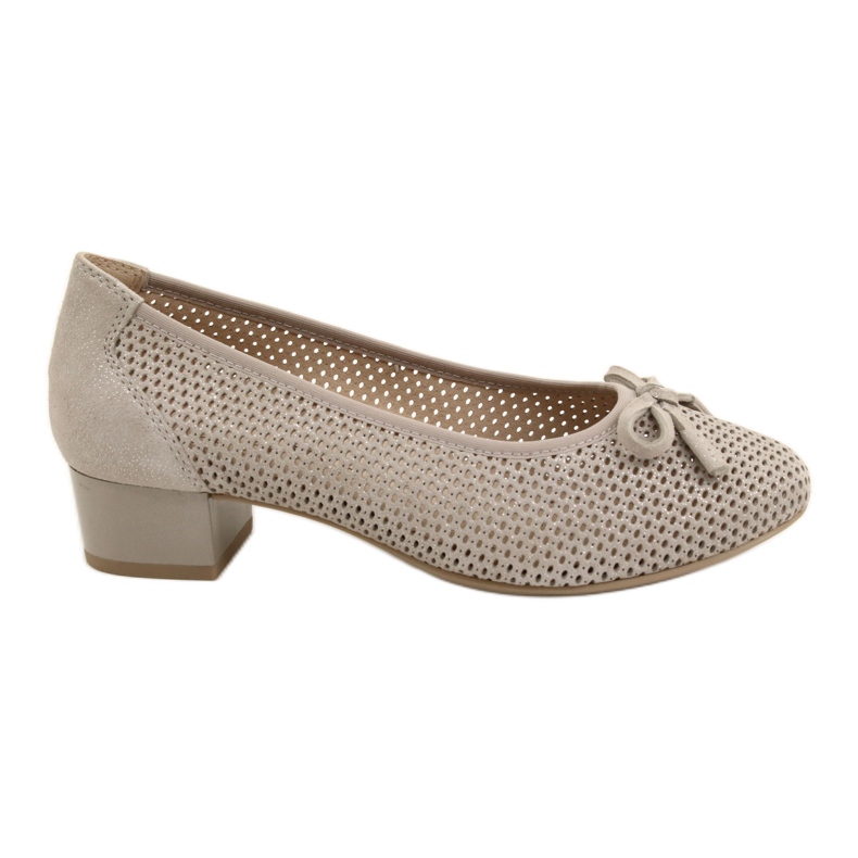 Escarpins femme Caprice 22500-28 beige argent