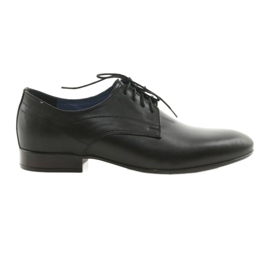 Nikopol Chaussures en cuir noir 1693 le noir