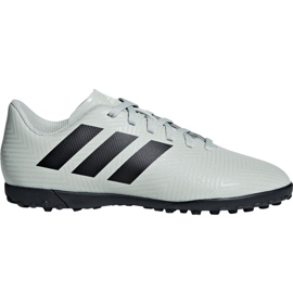 Chaussures de foot Adidas Nemeziz Tango 18.4 Tf Jr DB2380 multicolore blanche