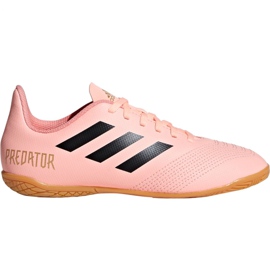 Chaussures indoor adidas Predator Tango 18.4 In Jr DB2337 multicolore rose