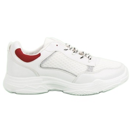 Chaussures de sport confortables blanche