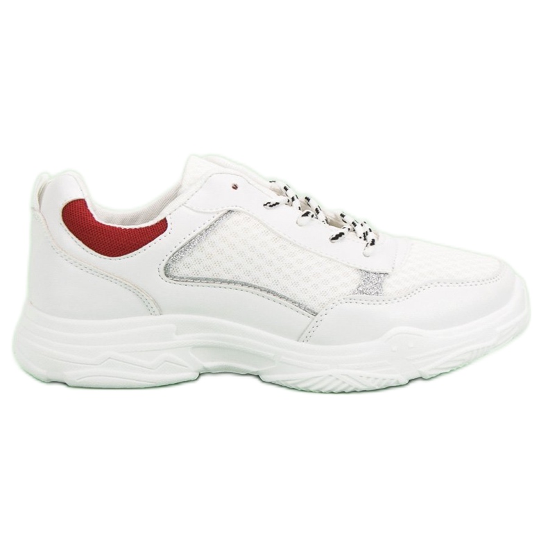 Chaussures de sport confortables blanche
