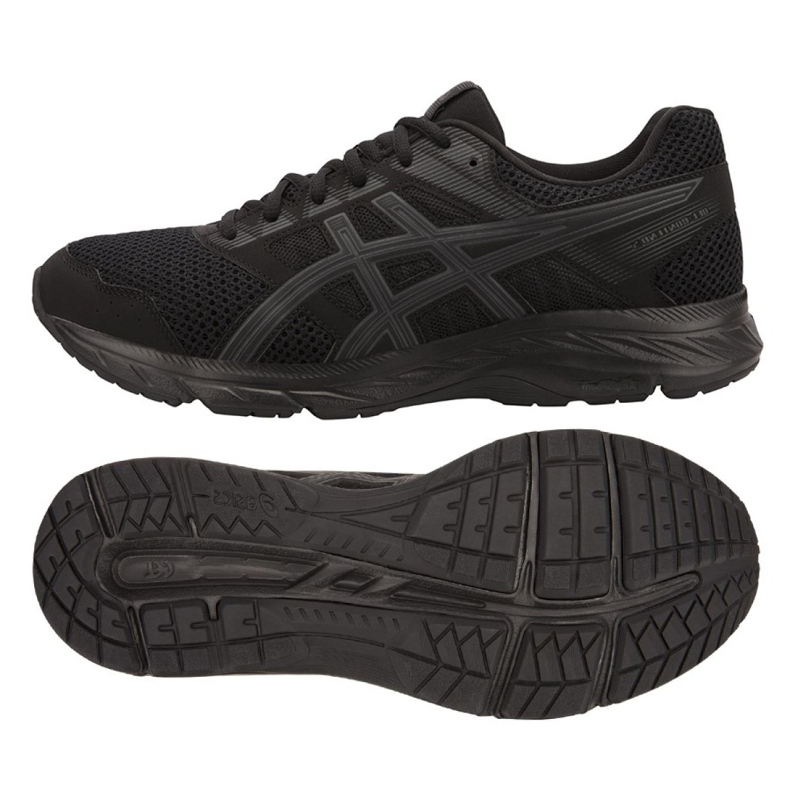Chaussures de course Asics Gel Contend 5 M 1011A256-002 le noir