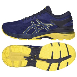 Chaussures de course Asics Gel Kayano 25 M 1011A019-401 bleu Chaussures de course Asics Gel Kayano 25 M 1011A019-401 bleu