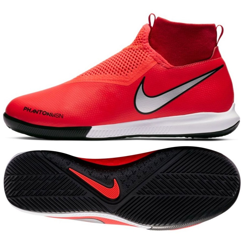 Chaussures d'intérieur Nike Phantom Vsn Academy Df Ic Jr AO3290-600 rouge rouge Chaussures d'intérieur Nike Phantom Vsn Academy Df Ic Jr AO3290-600 rouge rouge