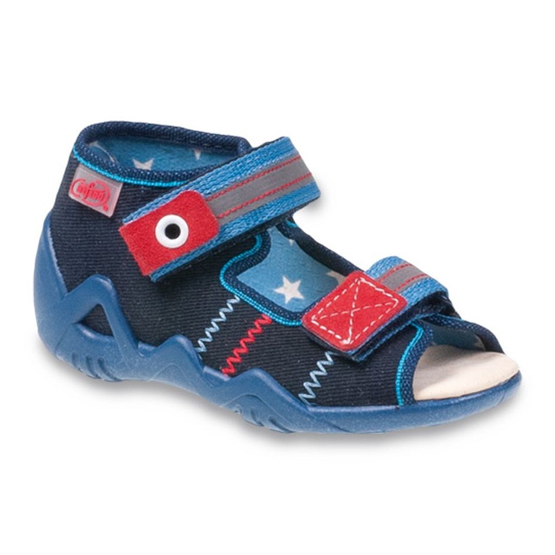Chaussures enfant Befado jaune 250P060 rouge bleu marin