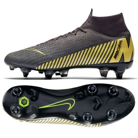 Chaussures de football Nike Mercurial Superfly 6 Elite SG-Pro M AH7366-070 multicolore le noir