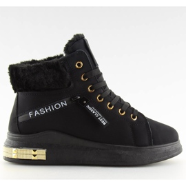 Sneakers chaud noir W19-25 Noir II-GAT