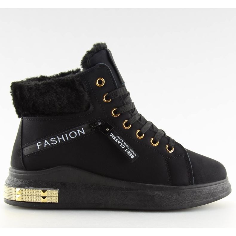Sneakers chaud noir W19-25 Noir II-GAT le noir