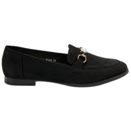 Mocassins noirs le noir