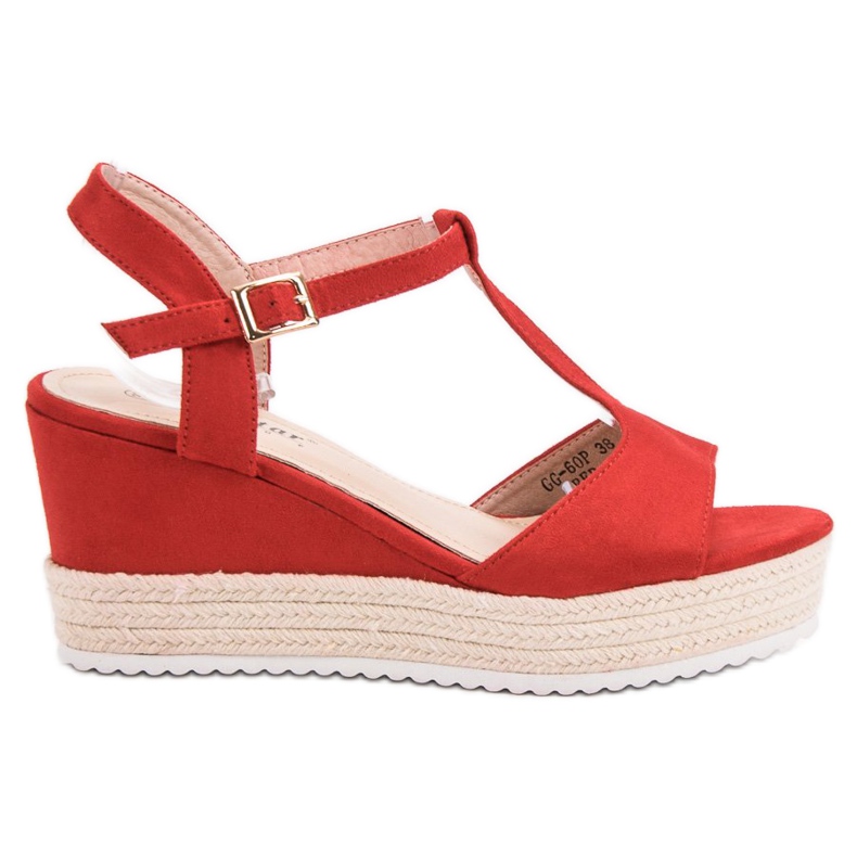Seastar Espadrilles Sandales Rouges Seastar Espadrilles Sandales Rouges