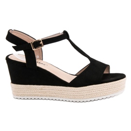 Seastar Sandales Espadrilles Noires