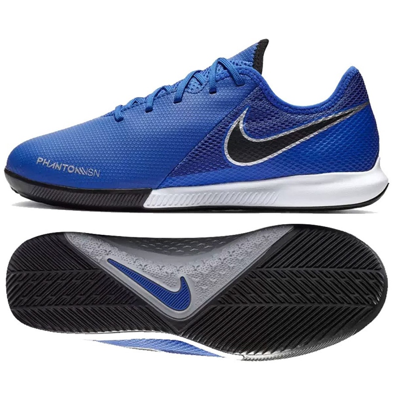 Chaussures d'intérieur Nike Phantom Vsn Academy Ic Jr AR4345-400 bleu bleu Chaussures d'intérieur Nike Phantom Vsn Academy Ic Jr AR4345-400 bleu bleu