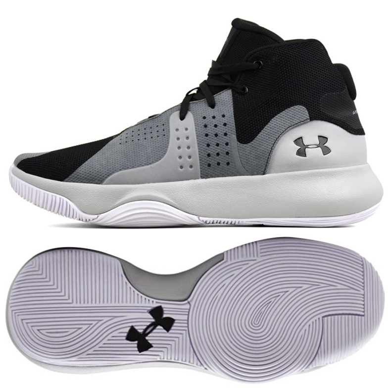 Chaussures de basket Under Armour Ua Anomaly M 3021266-003 multicolore le noir Chaussures de basket Under Armour Ua Anomaly M 3021266-003 multicolore le noir