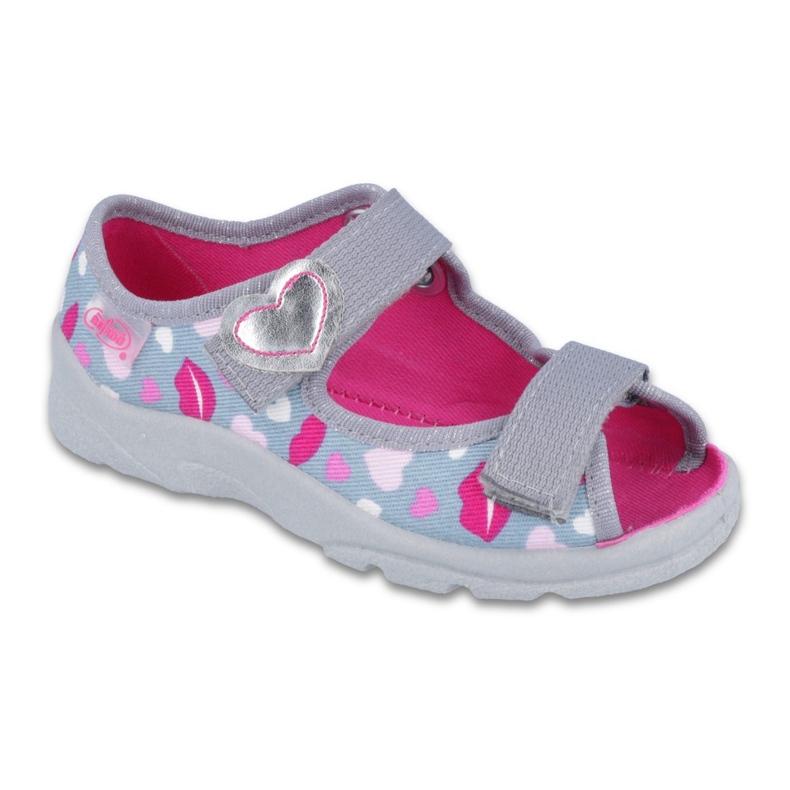 Chaussures pour enfants Befado 969Y133 gris rose