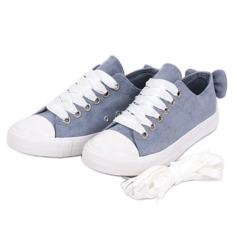 Baskets femme bleues B88 Bleu