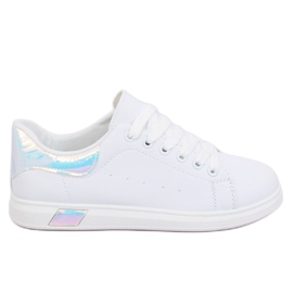 Baskets Holographiques Blanches BL147NEW Blanc