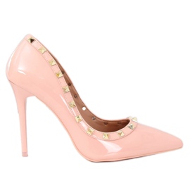 Escarpins sur épingle Valentina rose LL-76P Rose Escarpins sur épingle Valentina rose LL-76P Rose