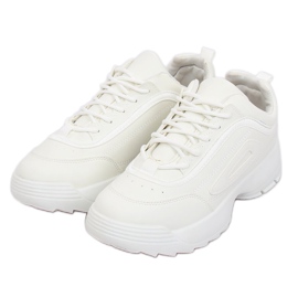Blanc LL1713 Chaussures de sport blanches Blanc LL1713 Chaussures de sport blanches