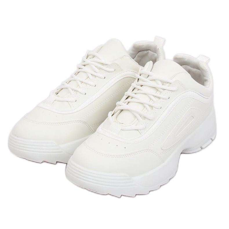 Blanc LL1713 Chaussures de sport blanches Blanc LL1713 Chaussures de sport blanches