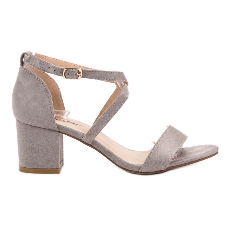 Seastar Sandales en daim sur un bar gris