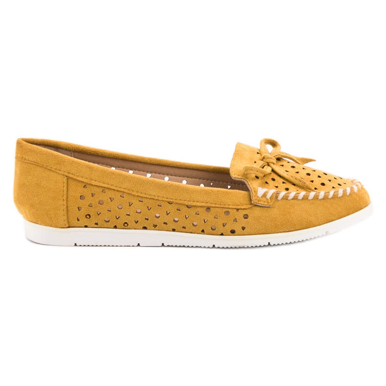 Seastar Mocassins Ajourés Moutarde jaune