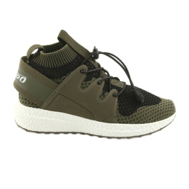 Chaussures pour enfants Befado jusqu'à 23 cm 516Y028 le noir vert Chaussures pour enfants Befado jusqu'à 23 cm 516Y028 le noir vert