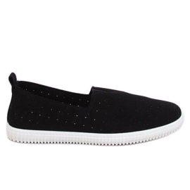 Baskets femme noires NB187P Noir le noir