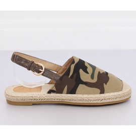 Espadrilles à talon ouvert camo HH-119 Camouflage