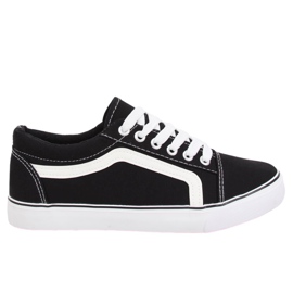 Baskets femme noires BL117P Noir