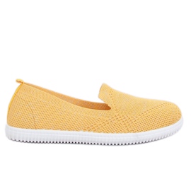 Baskets à enfiler jaunes 784 Jaune