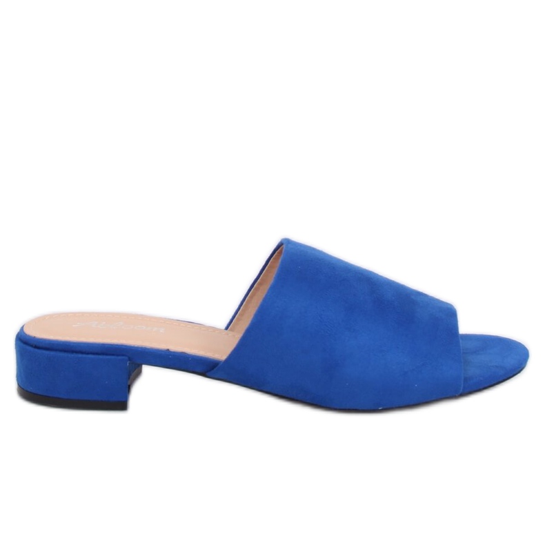 Chaussons bleu femme bleu XW9093 Bleu