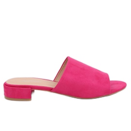 Chaussons femme Fuchsia XW9093 Fushia multicolore rose