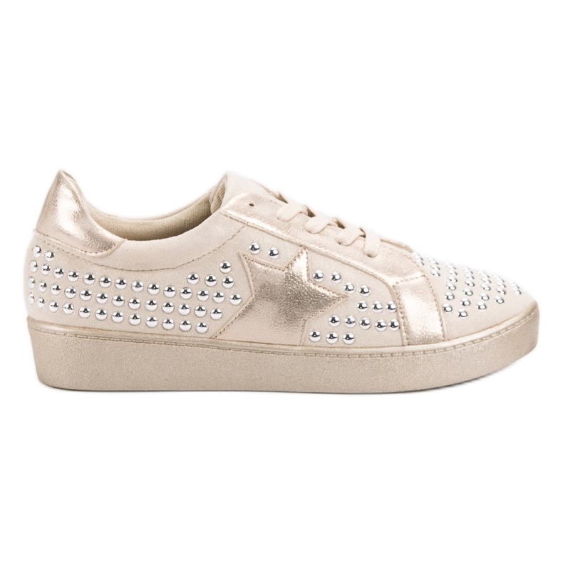 Bestelle Chaussures de sport avec strass brun