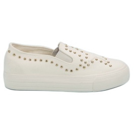 J. Star Baskets à enfiler avec une étoile blanche