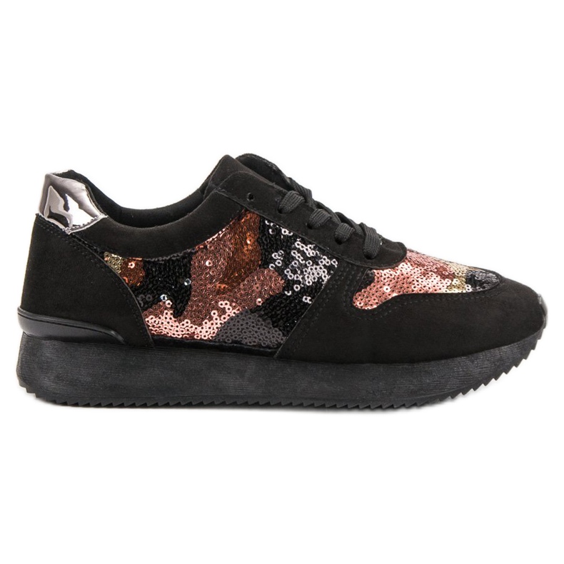 Seastar Chaussures de sport à paillettes le noir Seastar Chaussures de sport à paillettes le noir