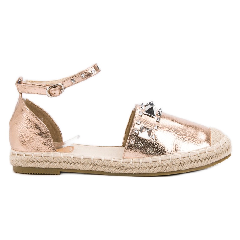 Bestelle Espadrilles Rock Or Rose jaune